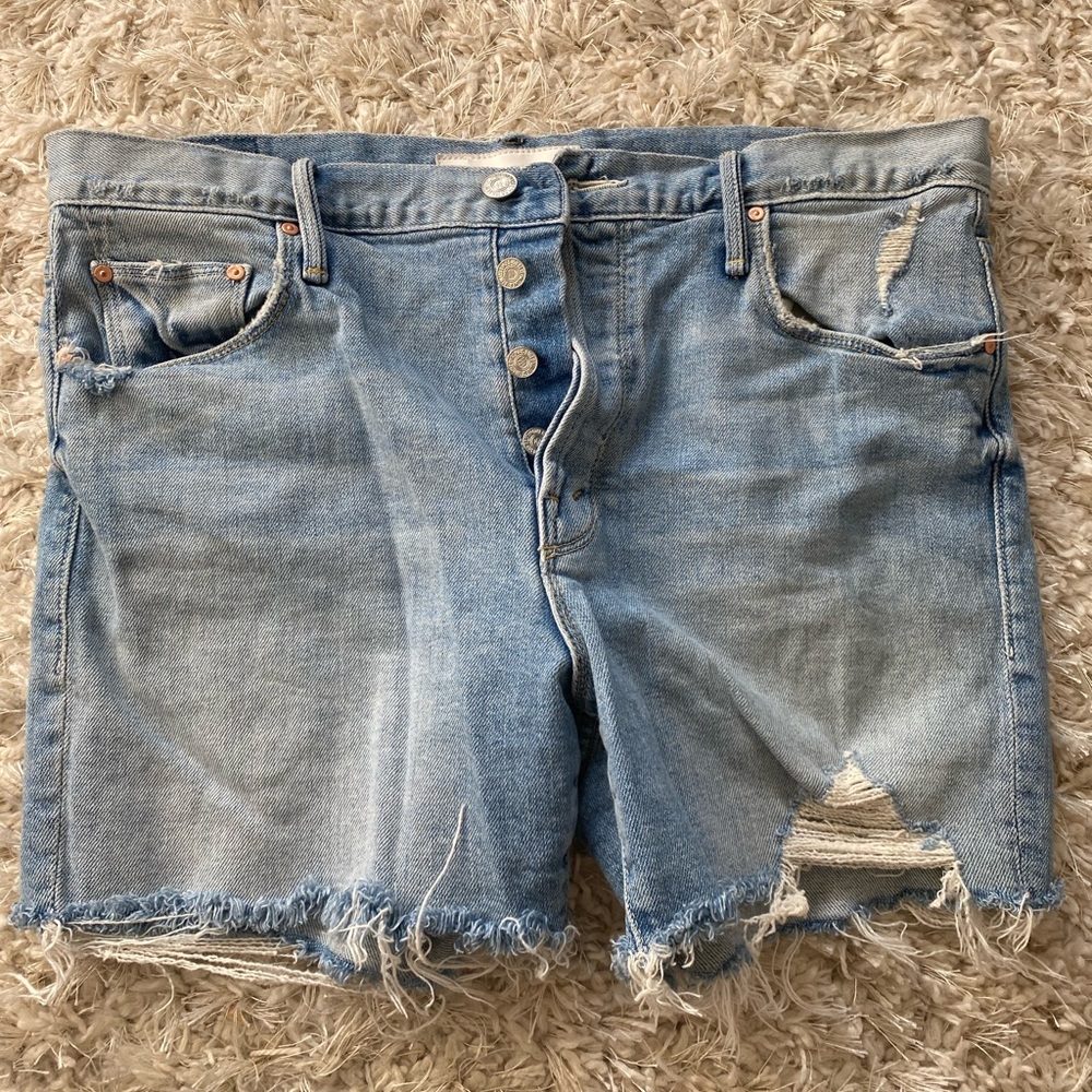 MOTHER denim shorts
